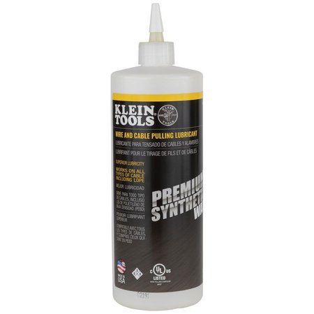 KLEIN TOOLS Premium Synthetic Wax Cable Pulling Lube, 1 Quart 51010